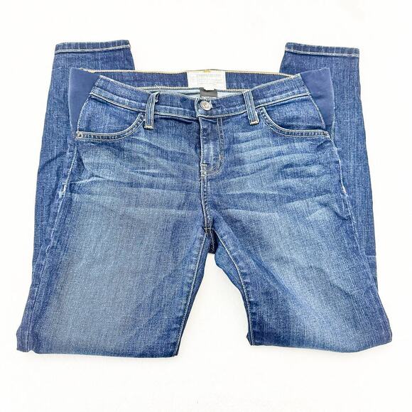 Hatch x Current Elliott The Maternity Stiletto Townie Denim Jeans Size 27 - Picture 4 of 8